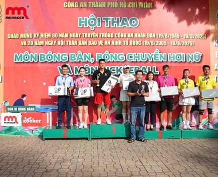 MIIRACER TIẾP LỬA CÙNG HỘI THAO CÔNG AN THÀNH PHỐ NĂM 2025