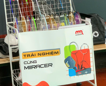 Buổi Trải Nghiệm Vợt Cầu Lông Được MIIRACER Tổ Chức Thu Hút Nhiều VĐV