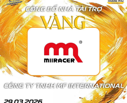 MIIRACER – Nhà Tài Trợ Vàng Chính Thức