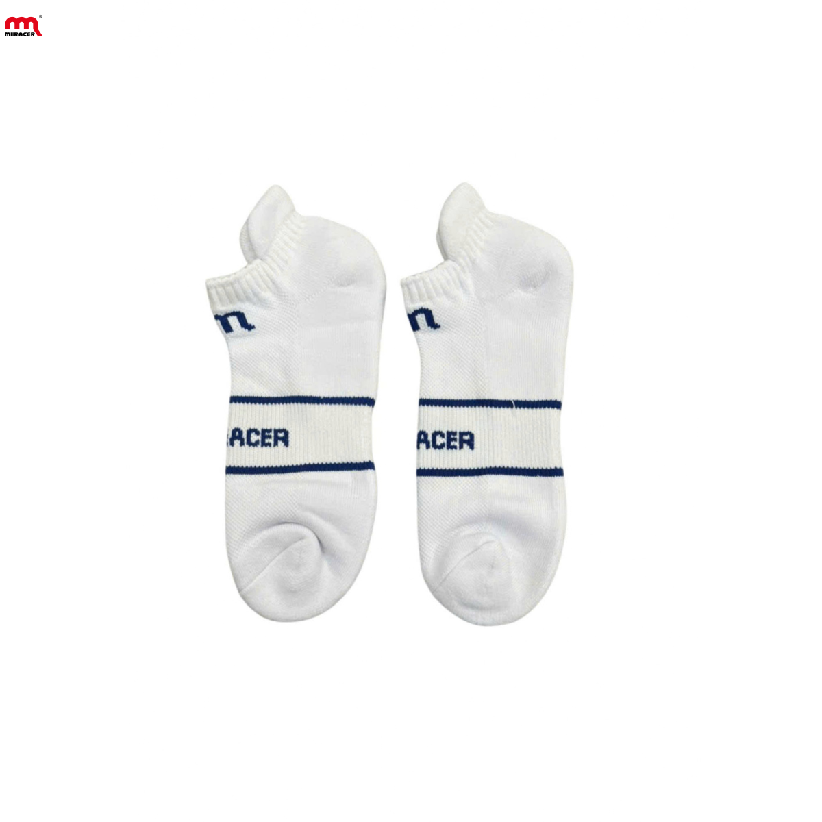 Vớ Cầu Lông Miiracer Trắng Xanh