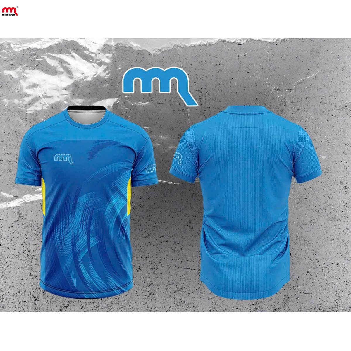 Áo Cầu Lông Miiracer Xanh Dương