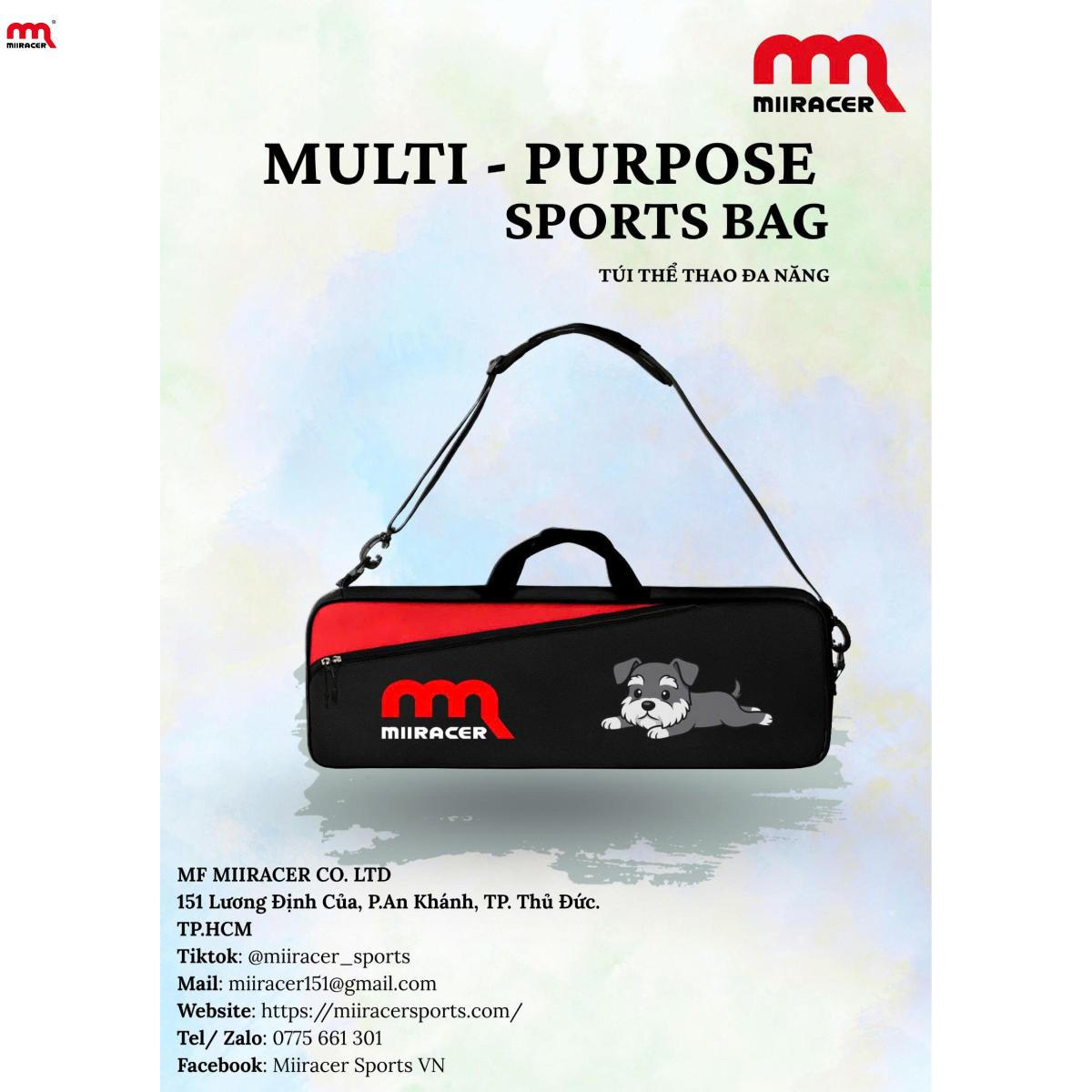 Túi vợt cầu lông Miiracer 