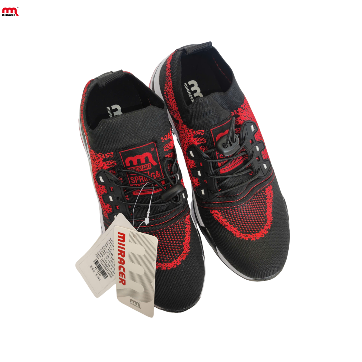 Giày Chạy Bộ Màu Đỏ Đen MX-184