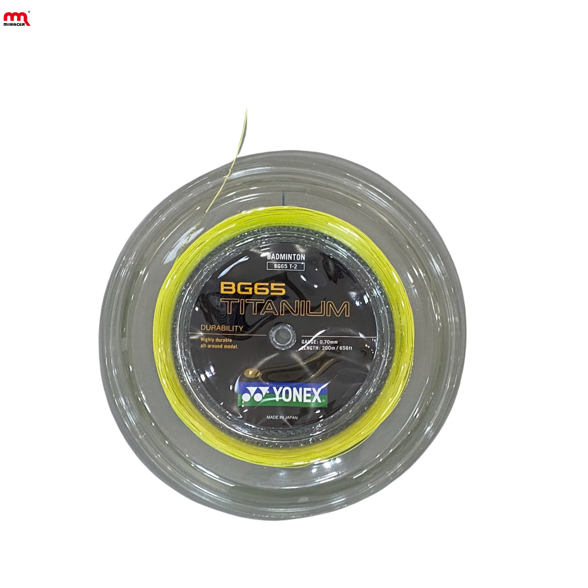 Cước Yonex BG 65 Titanium ​​​​Cắt Cuộn