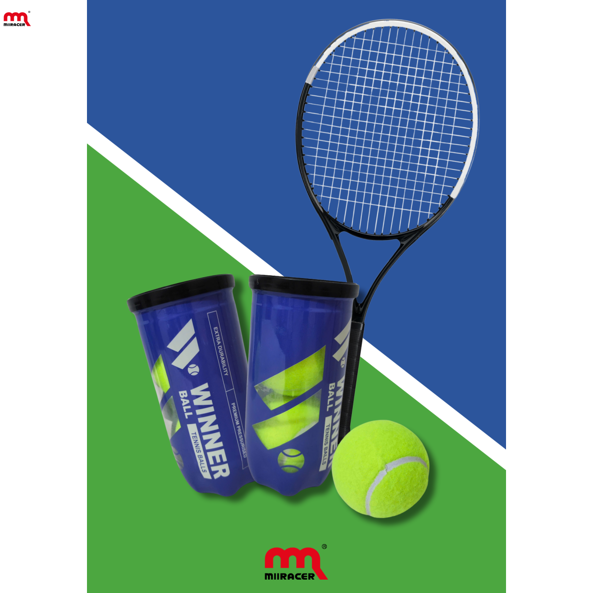 BÓNG TENNIS WINNER - HỘP 2 QUẢ