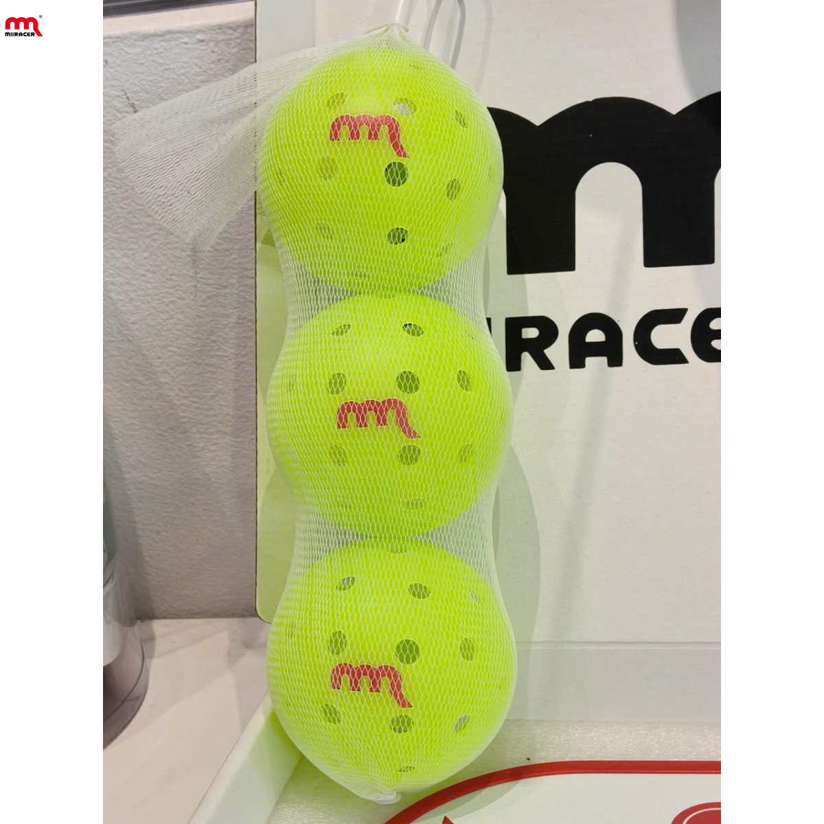 Bóng Pickleball Miiracer PB-MR (Hộp 3 quả)