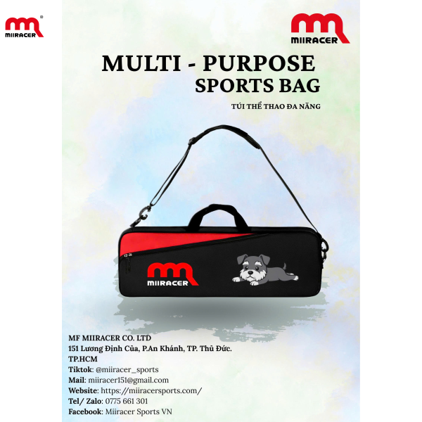 Túi vợt cầu lông Miiracer 