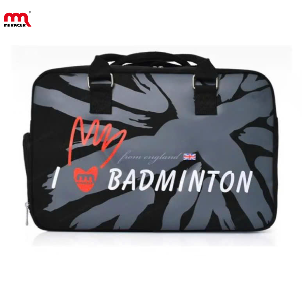 Túi Cầu Lông Miiracer Cross - Xám Đen