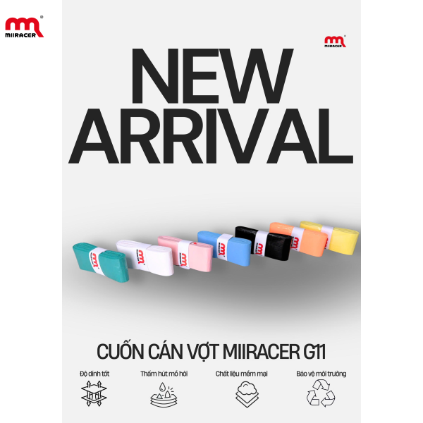 [NEW] CUỐN CÁN CẦU LÔNG MIIRACER G11