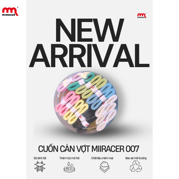 Cuốn cán cầu lông Miiracer 007